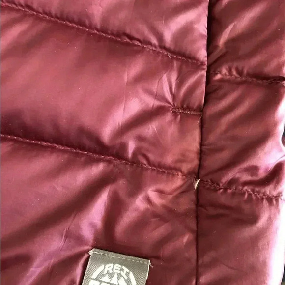 REI Down Puffer Vest Rust Size S - Picture 4 of 5